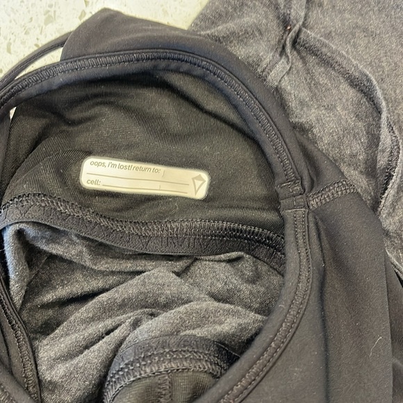 Ivivva by lululemon tank top youth size 14 in black and grey - Picture 4 of 6